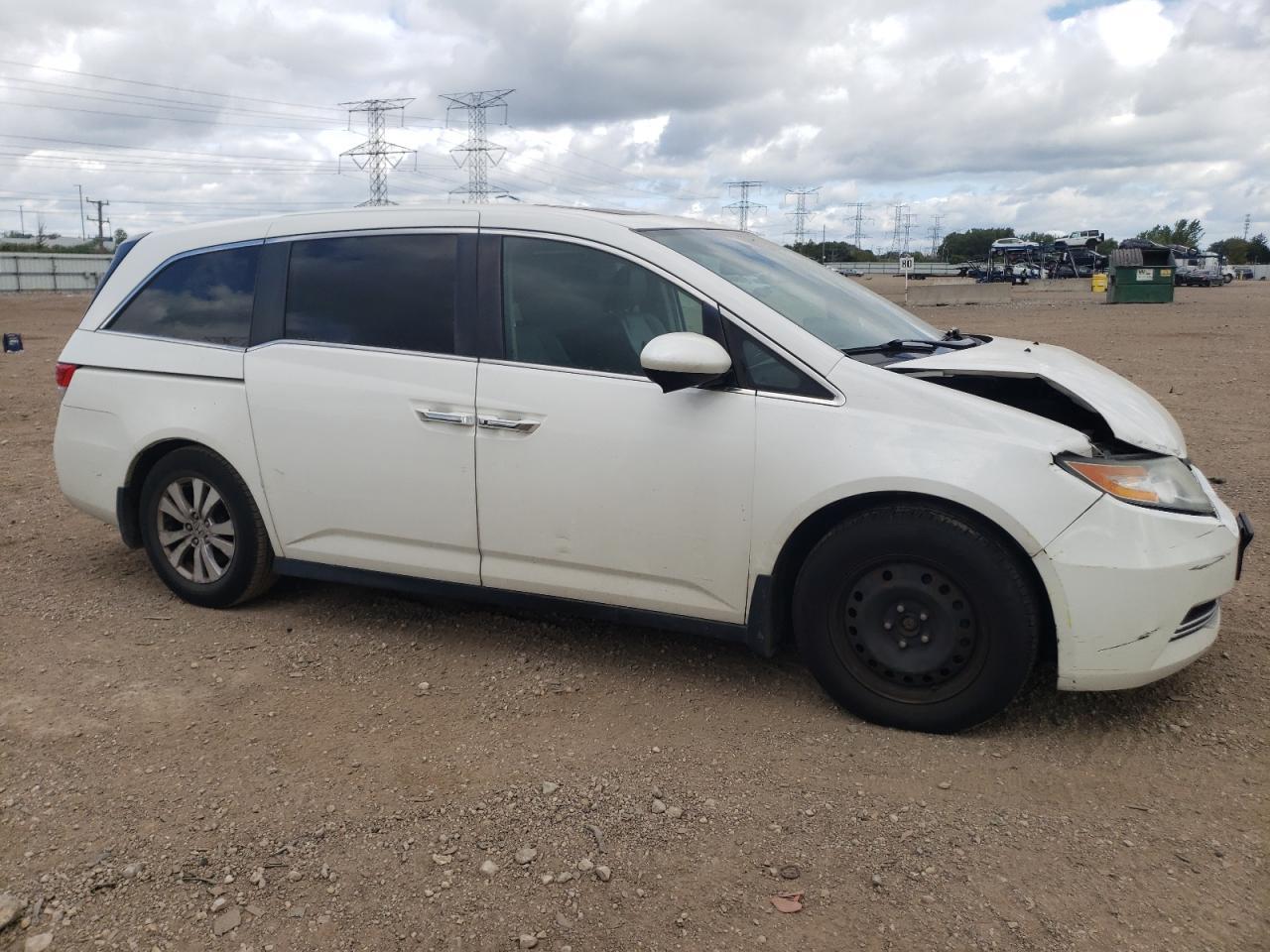 2014 Honda Odyssey Exl - Фото 4