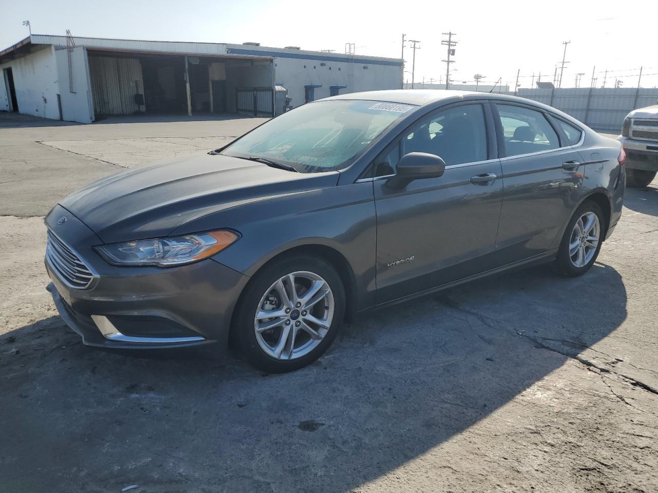 2018 Ford Fusion Se Hybrid