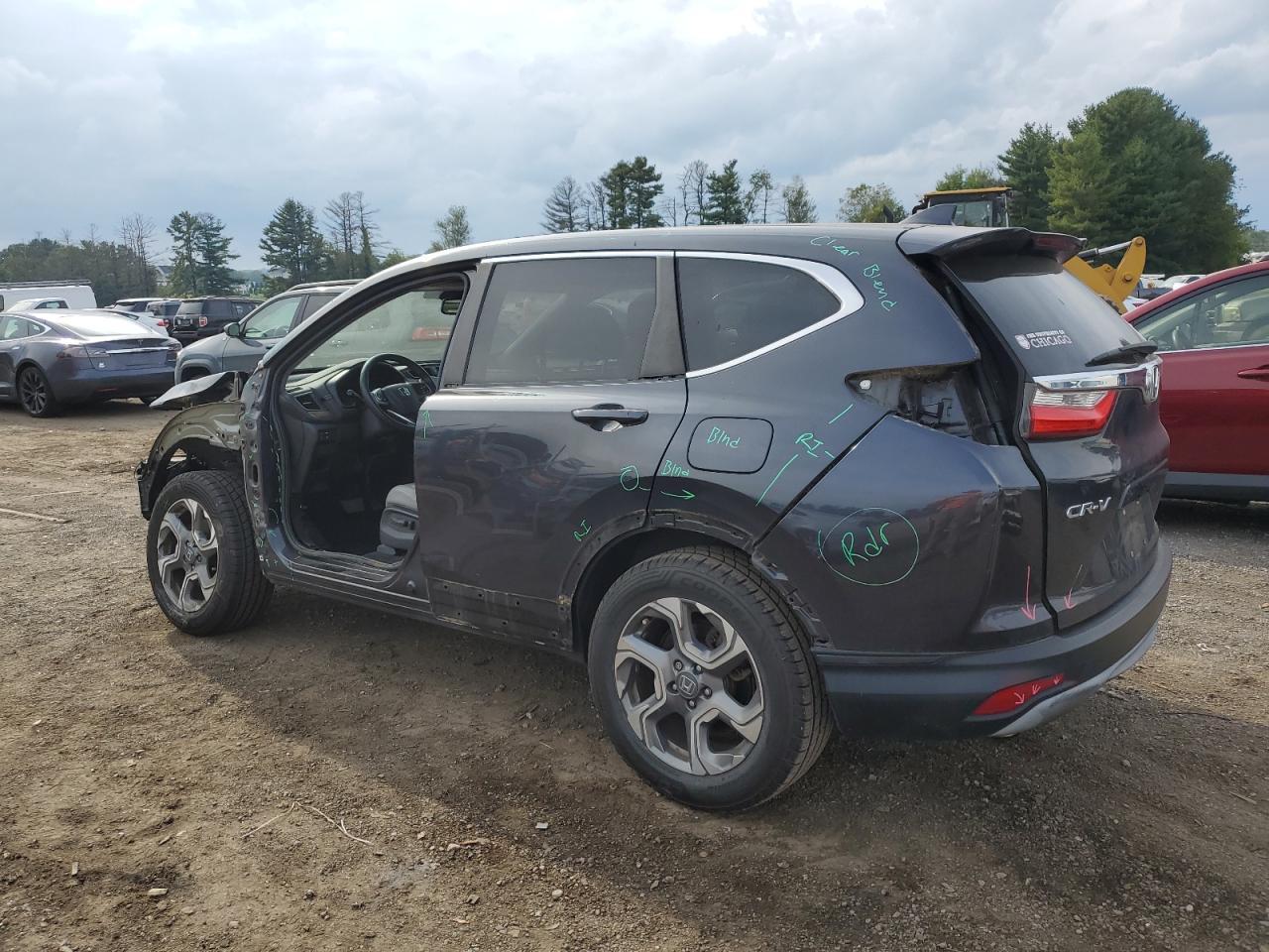 2017 Honda Cr-V Exl - Фото 2