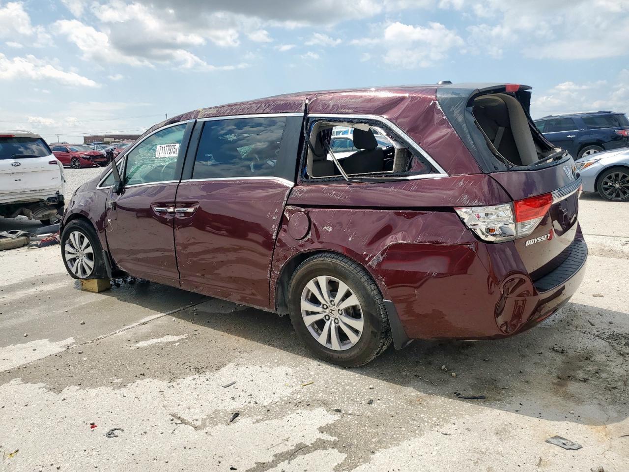2015 Honda Odyssey Exl - Image 2