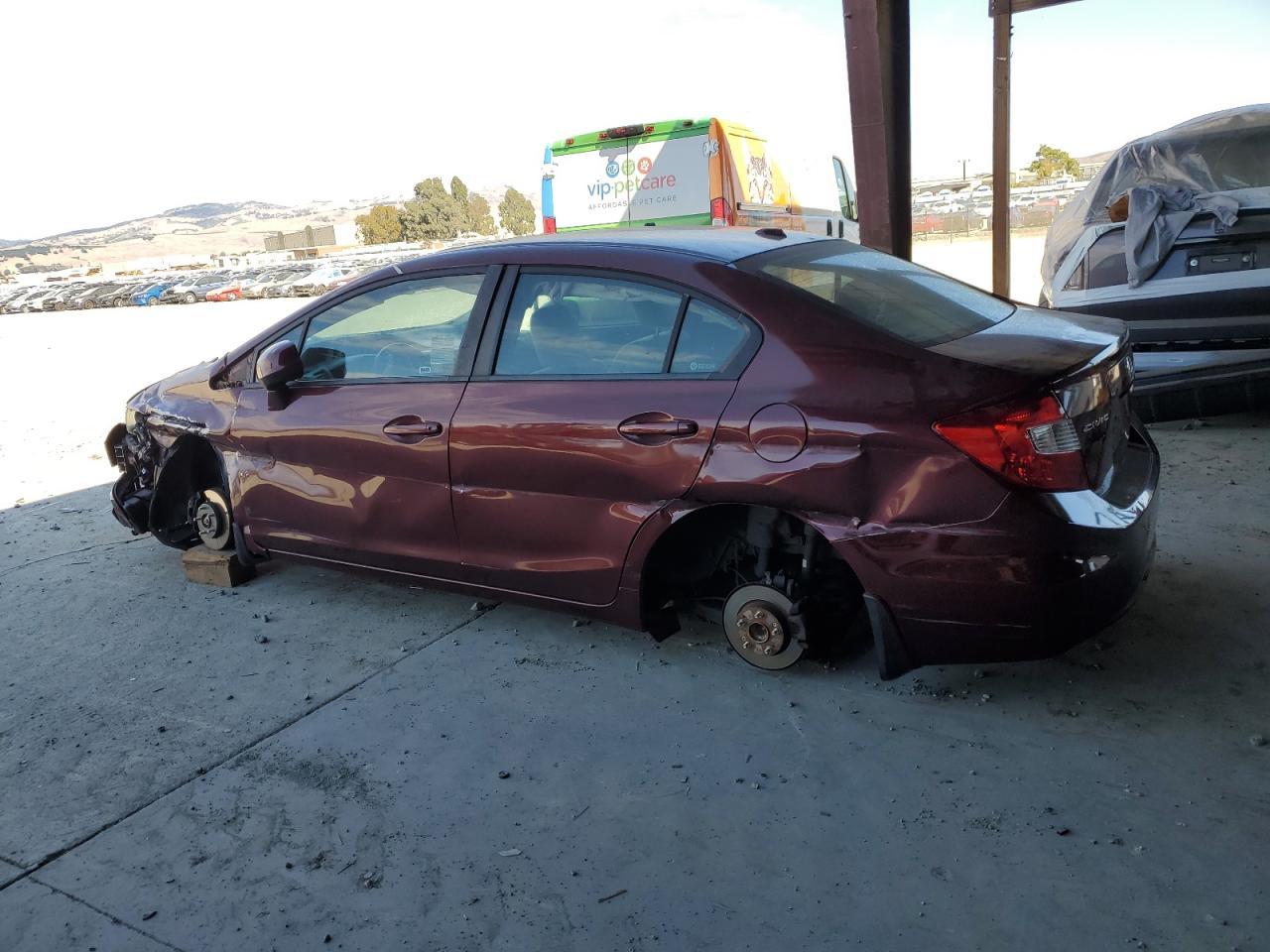 2012 Honda Civic Ex - Фото 2