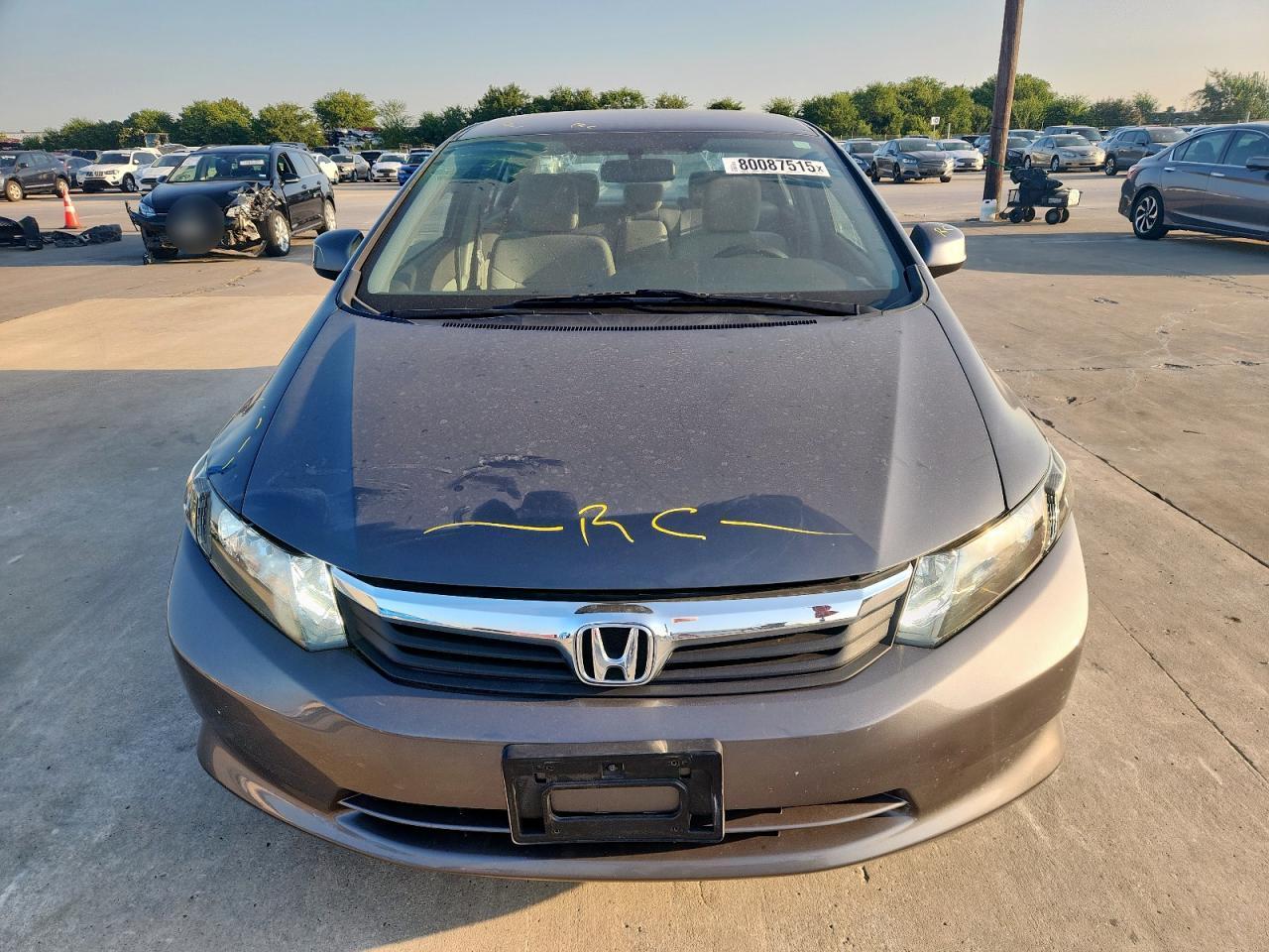 2012 Honda Civic Lx - Фото 5