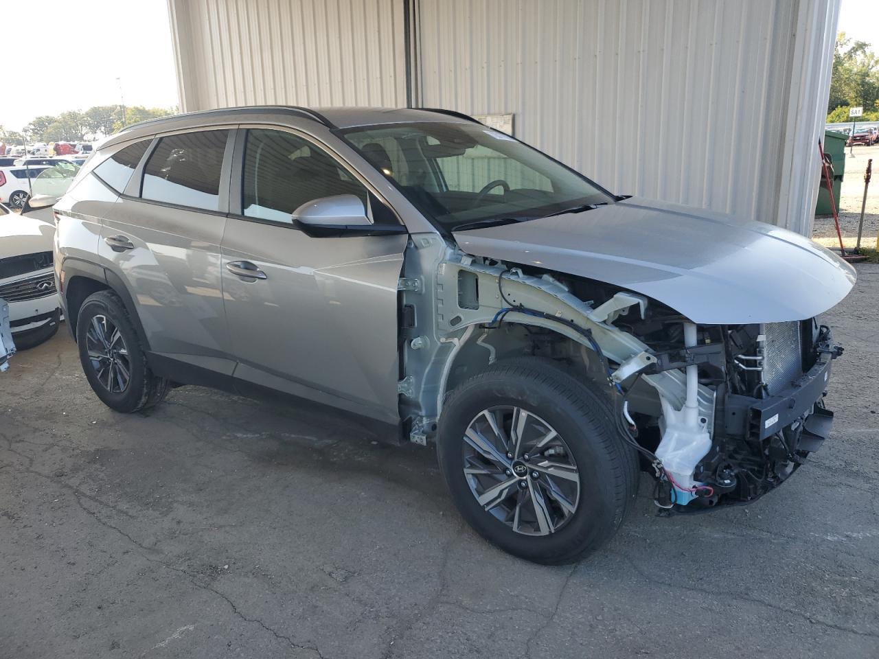 2024 Hyundai Tucson Blue - Фото 4