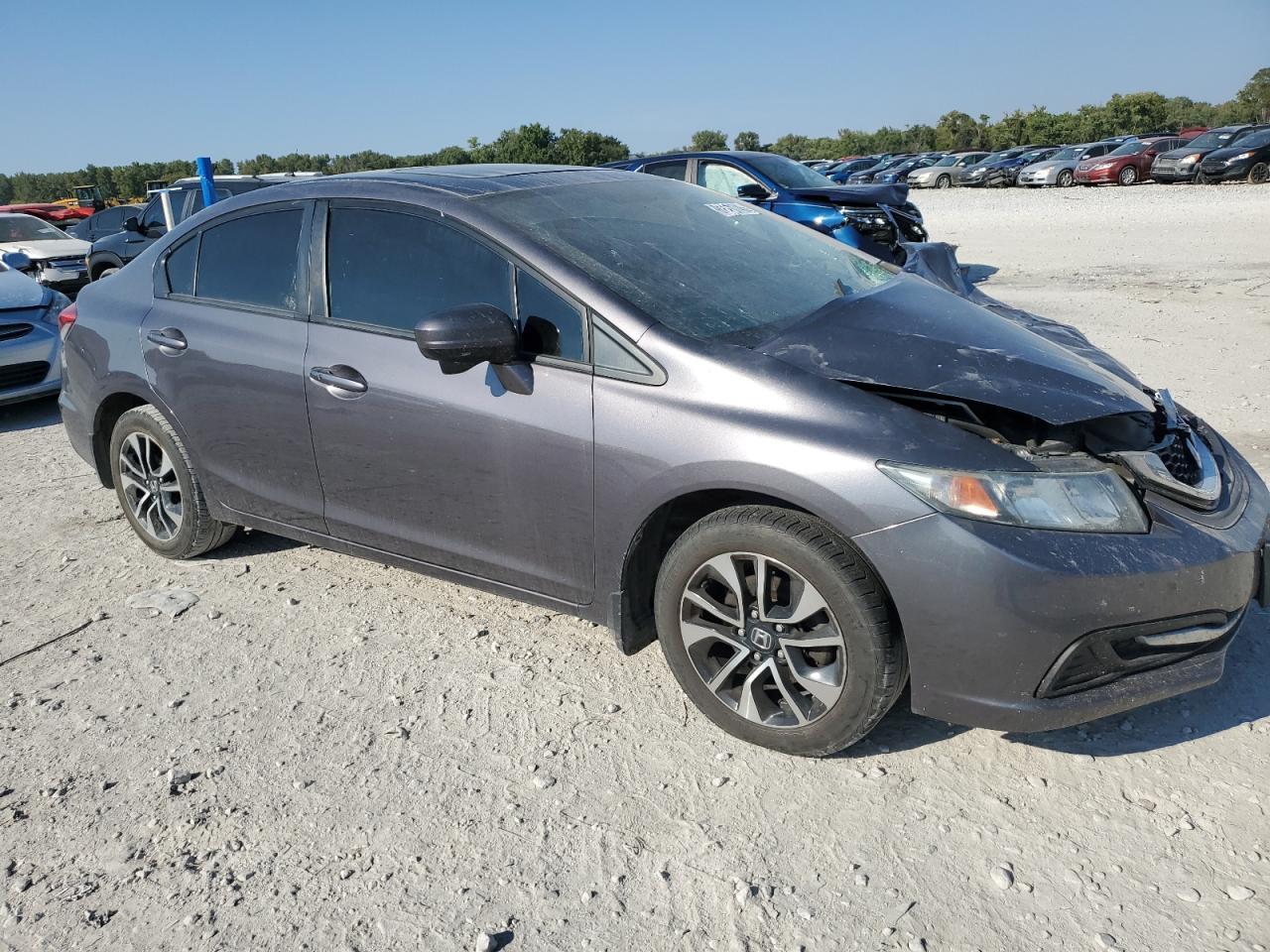 2013 Honda Civic Ex - Фото 4