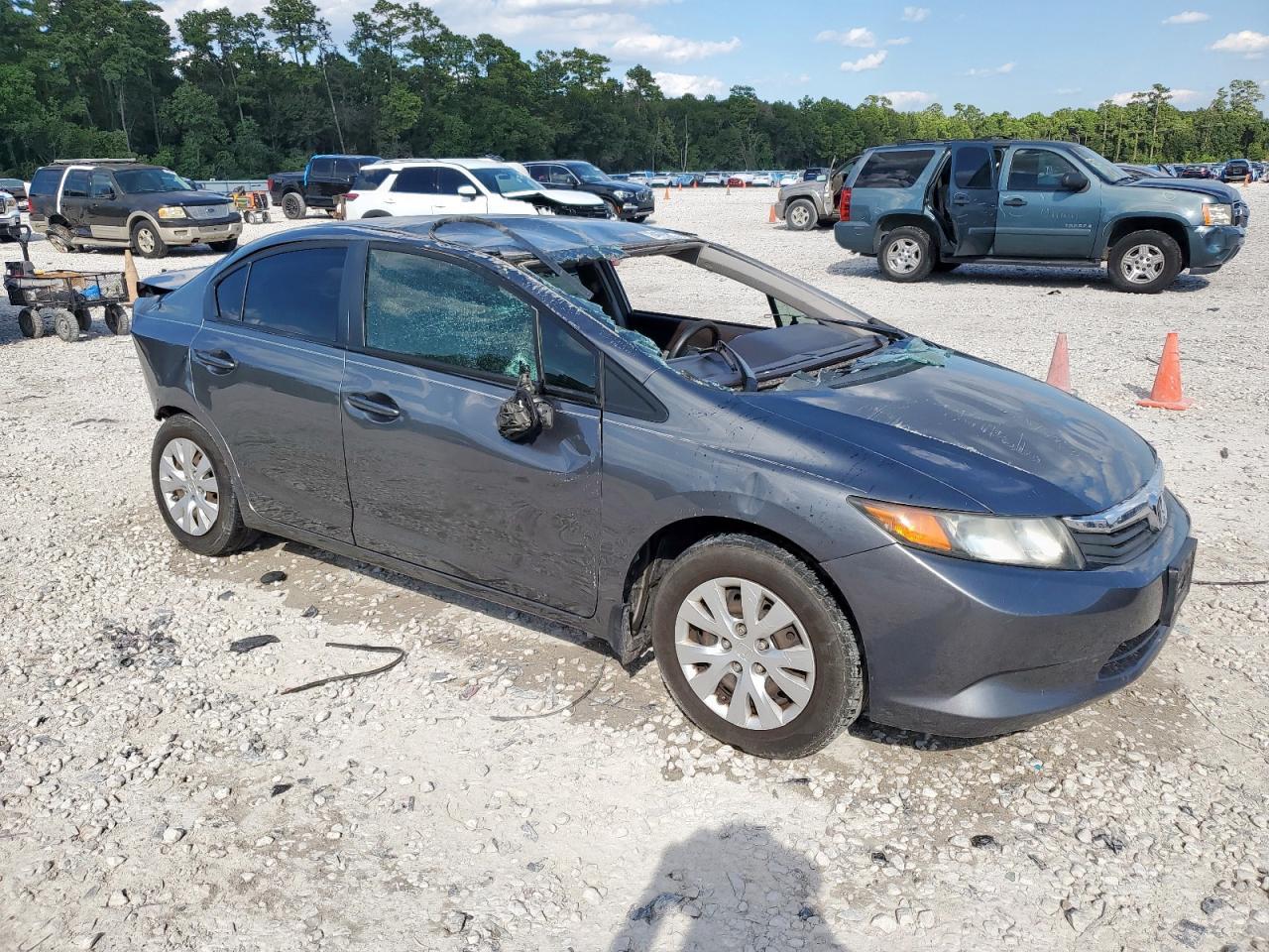 2012 Honda Civic Lx - Фото 4