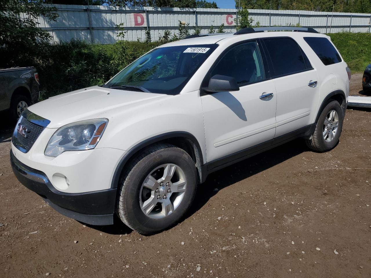 2012 GMC Acadia Sle