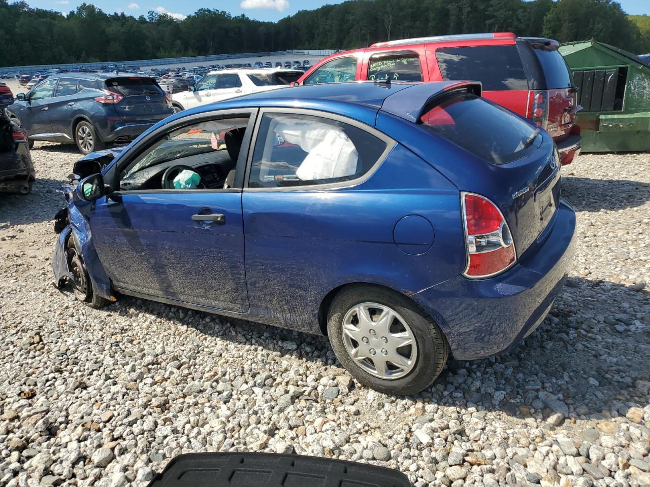 2010 Hyundai Accent Blue - Фото 2