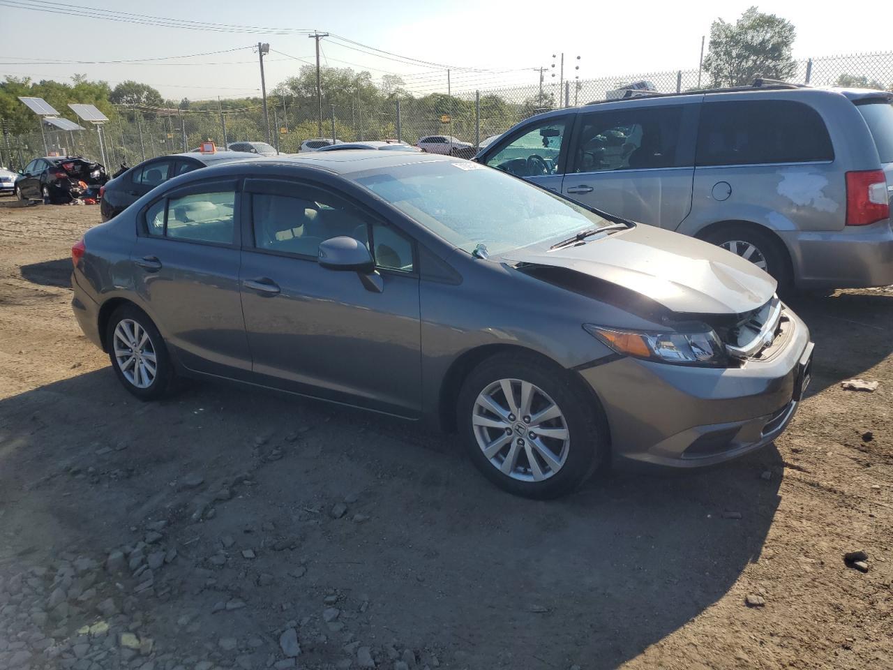 2012 Honda Civic Ex - Фото 4