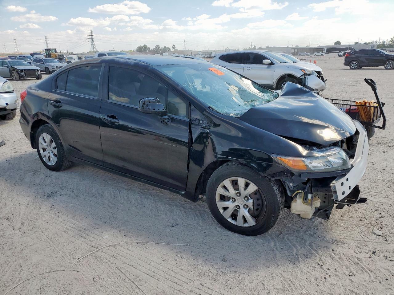 2012 Honda Civic Lx - Фото 4