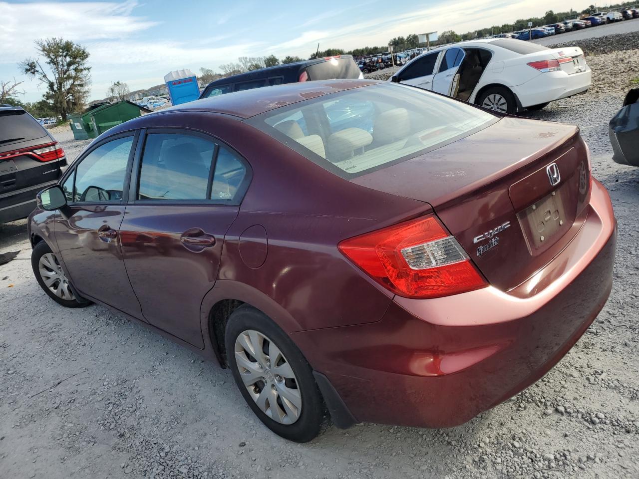 2012 Honda Civic Lx - Image 2