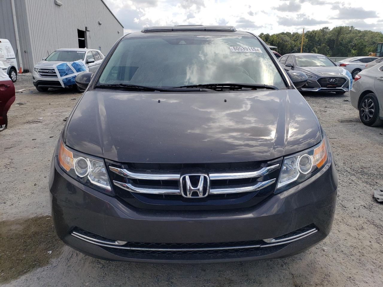 2016 Honda Odyssey Exl - Image 5