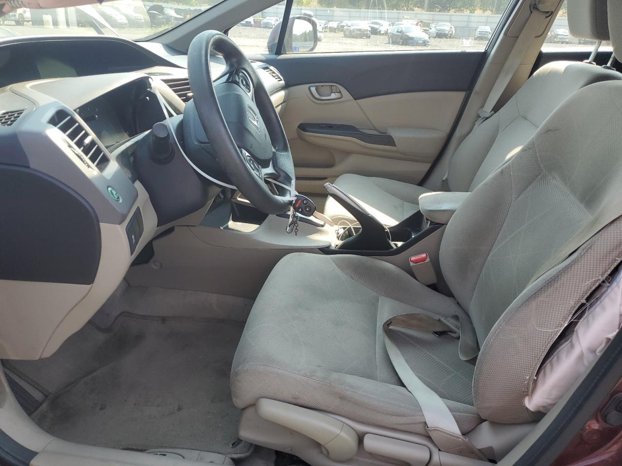2012 Honda Civic Lx - Фото 7
