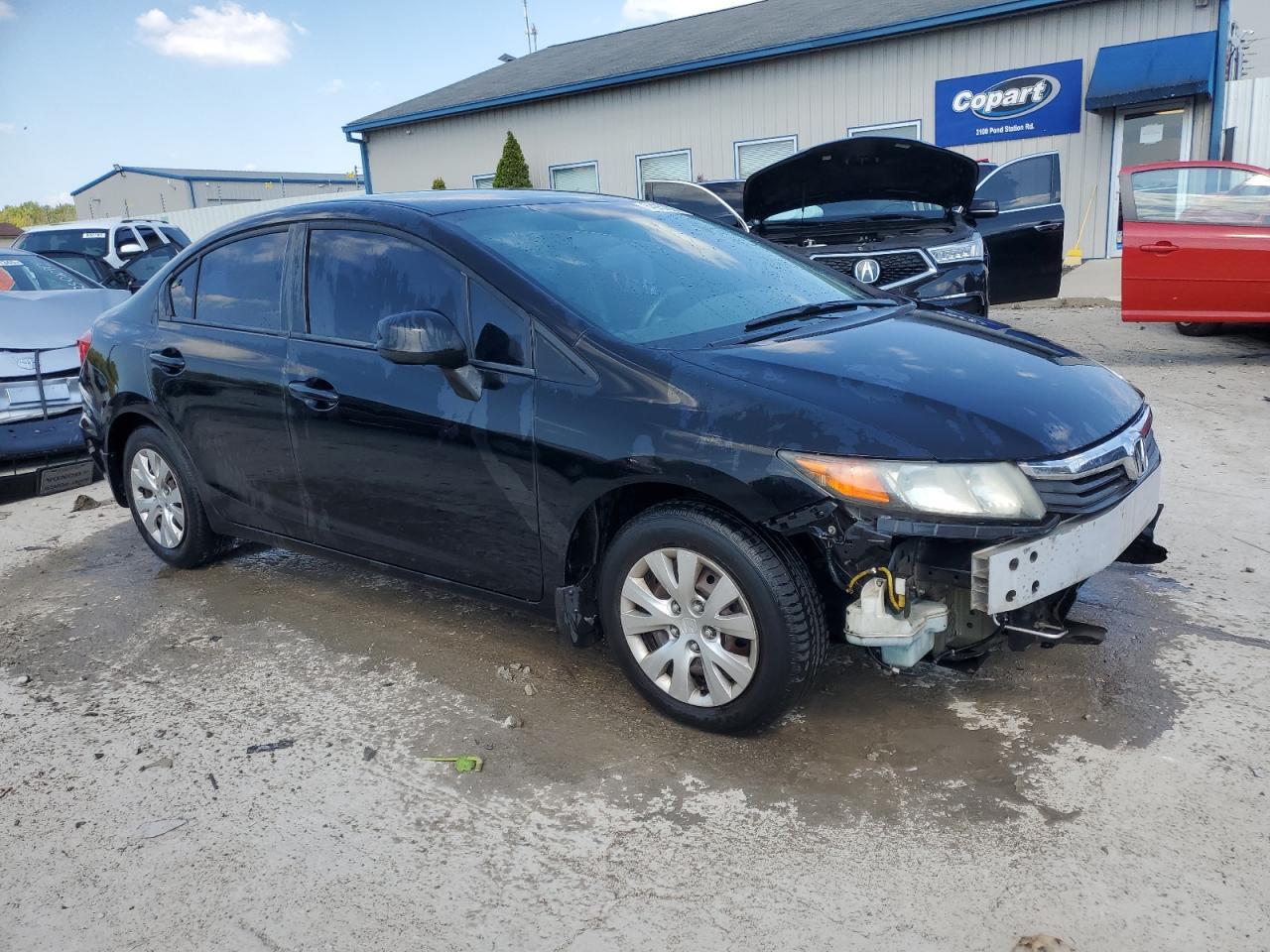 2012 Honda Civic Lx - Фото 4