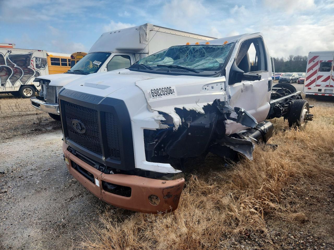 2021 Ford F650 Super Duty Truck Cab And Chassis