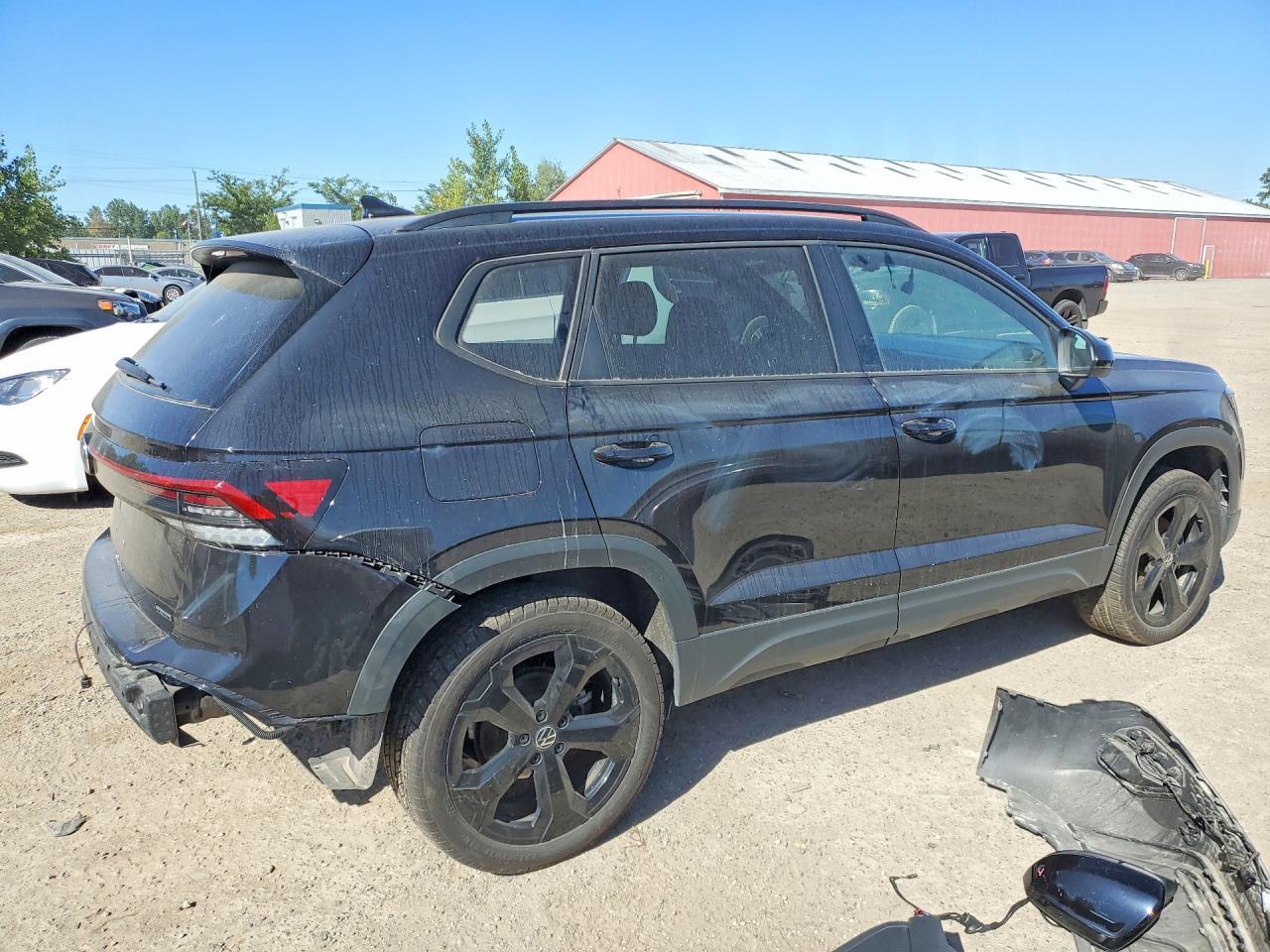 2025 Volkswagen Taos Se Black - Фото 3
