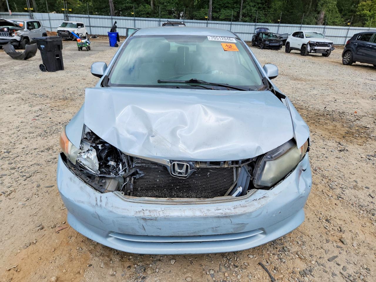 2012 Honda Civic Lx - Фото 5