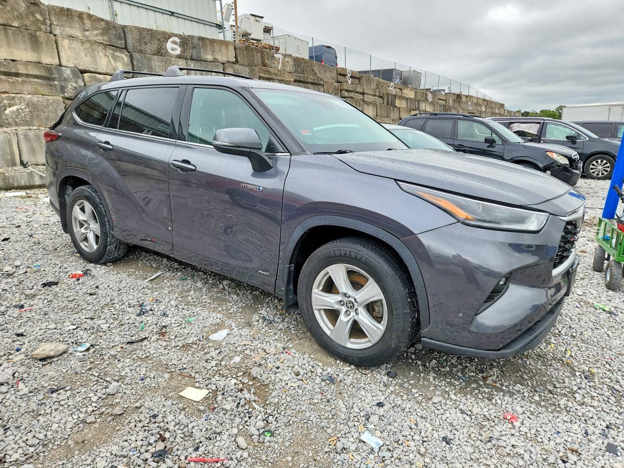 2021 Toyota Highlander Hybrid Le - Фото 4