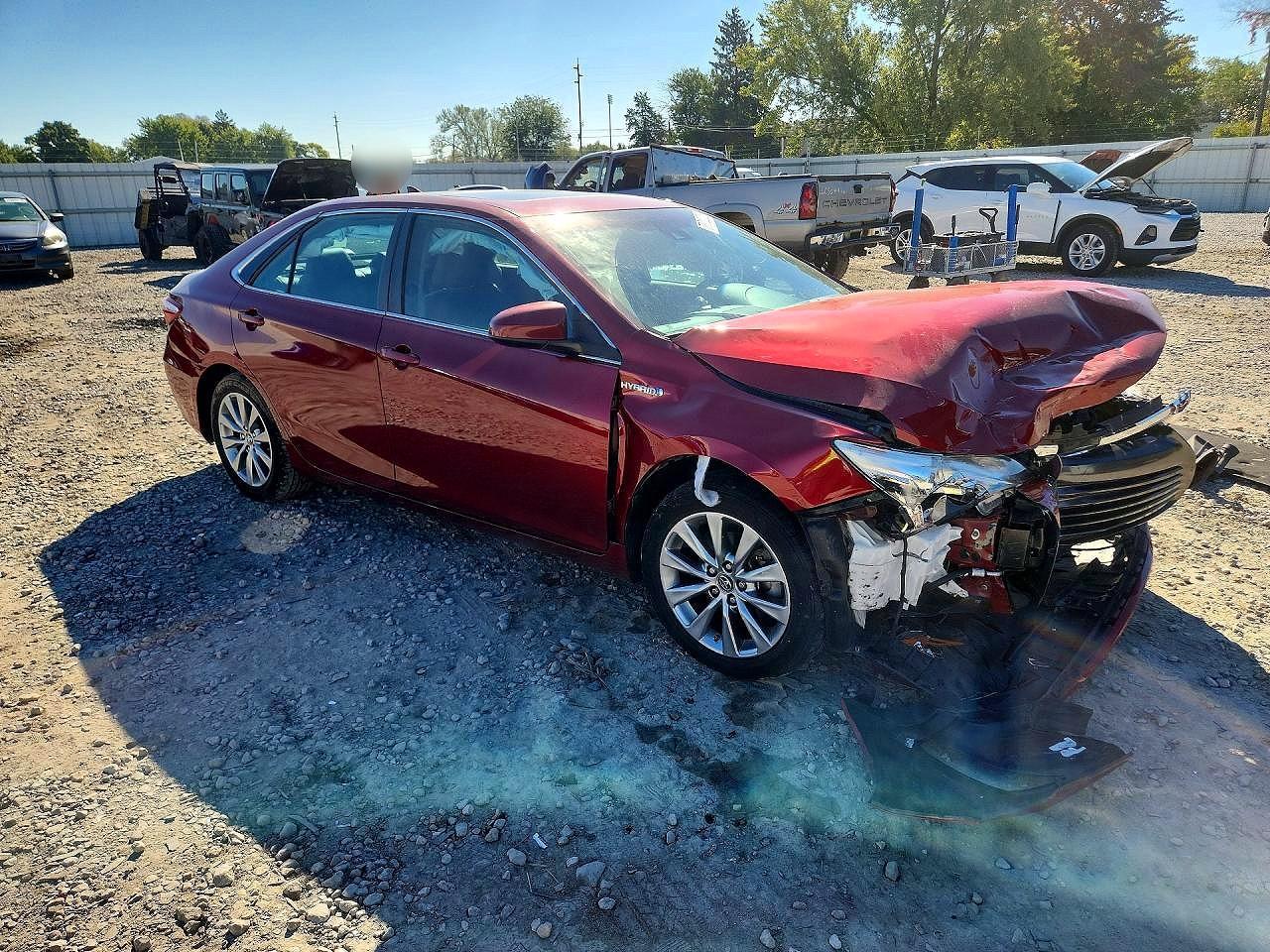 2017 Toyota Camry Hybrid Xle - Фото 4