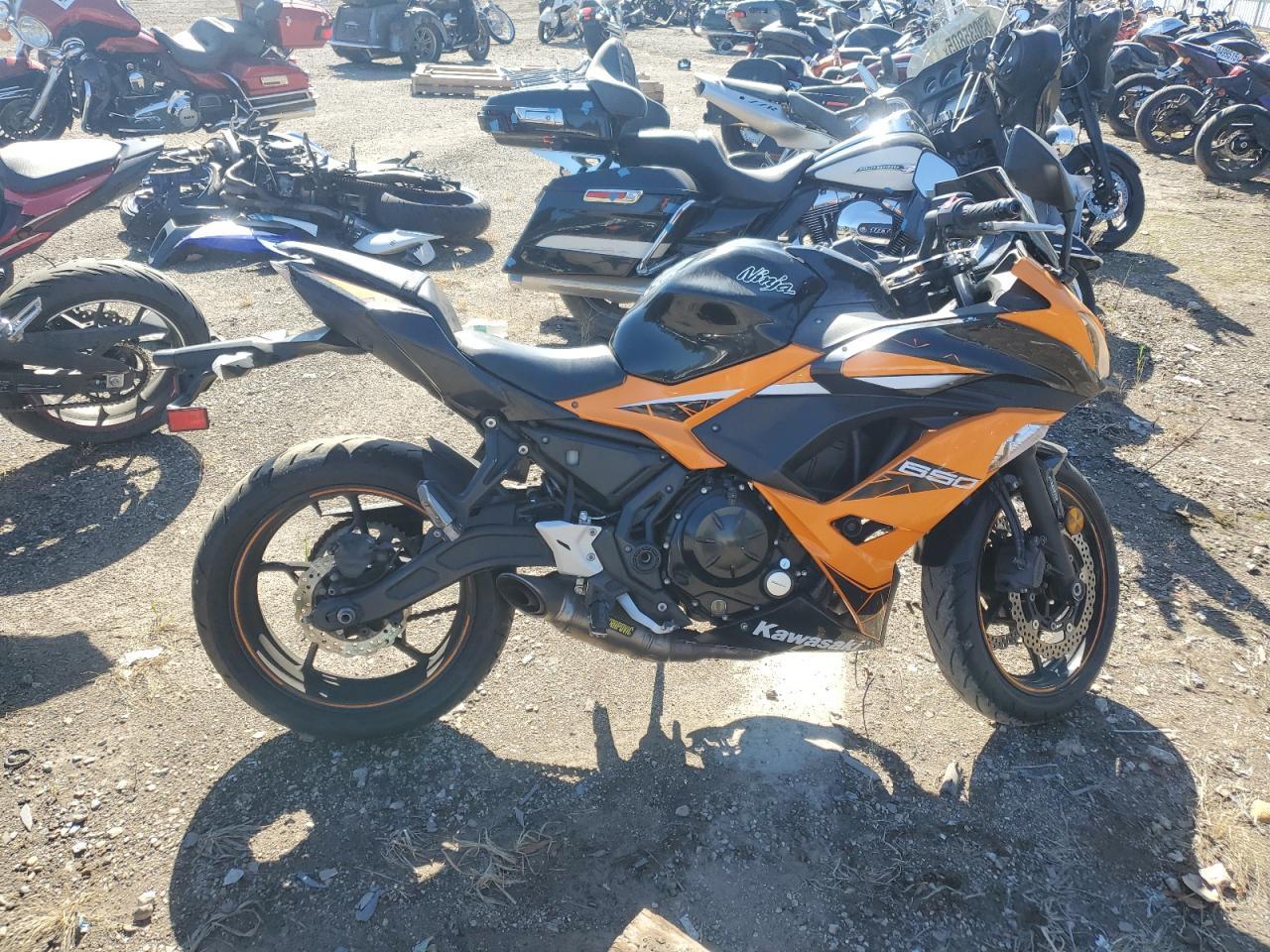 2019 Kawasaki Ex650 F