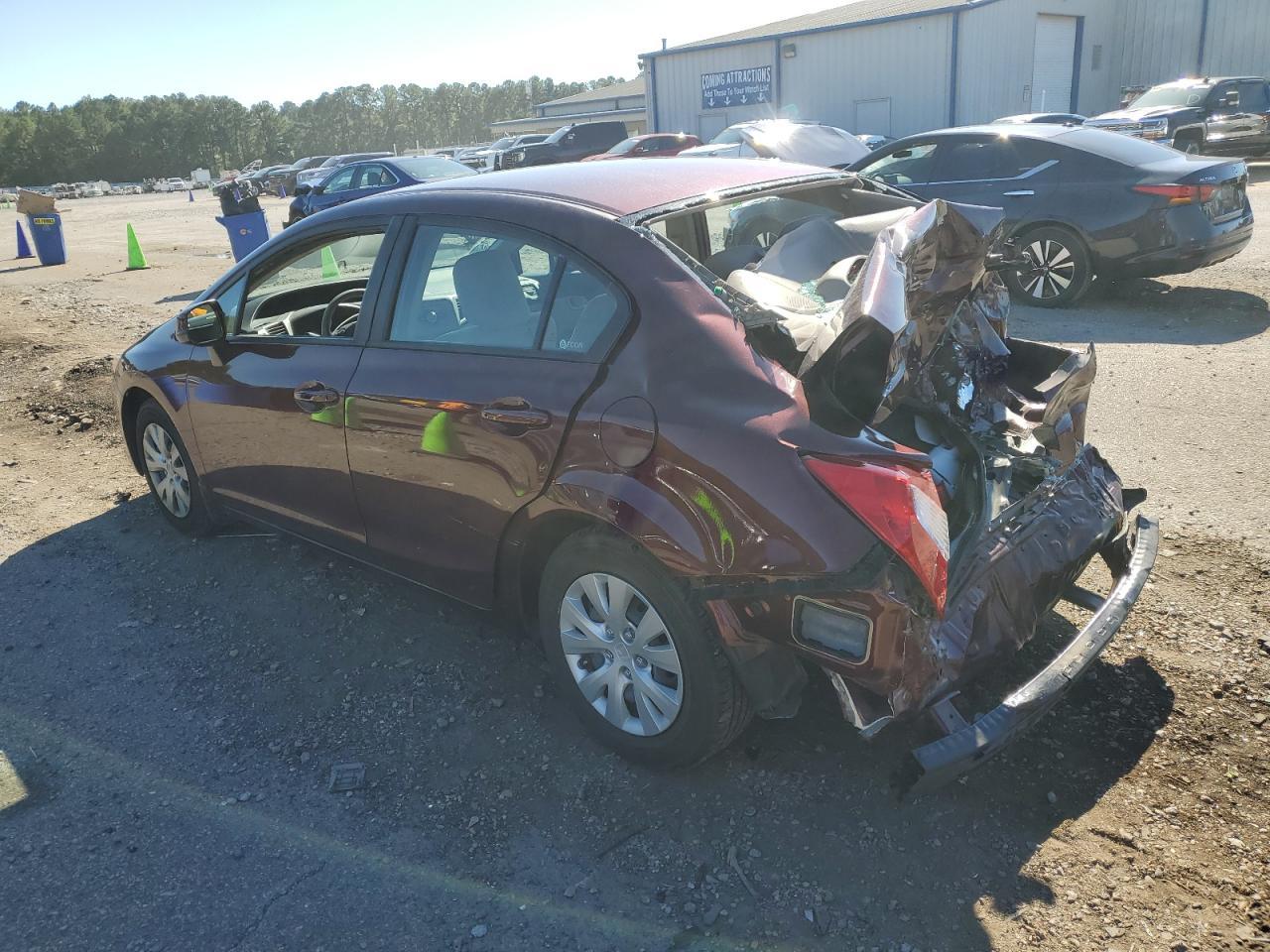 2012 Honda Civic Lx - Image 2