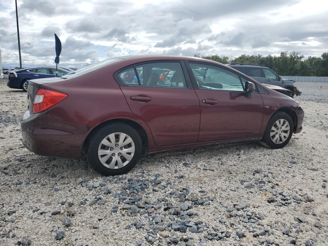 2012 Honda Civic Lx - Фото 3