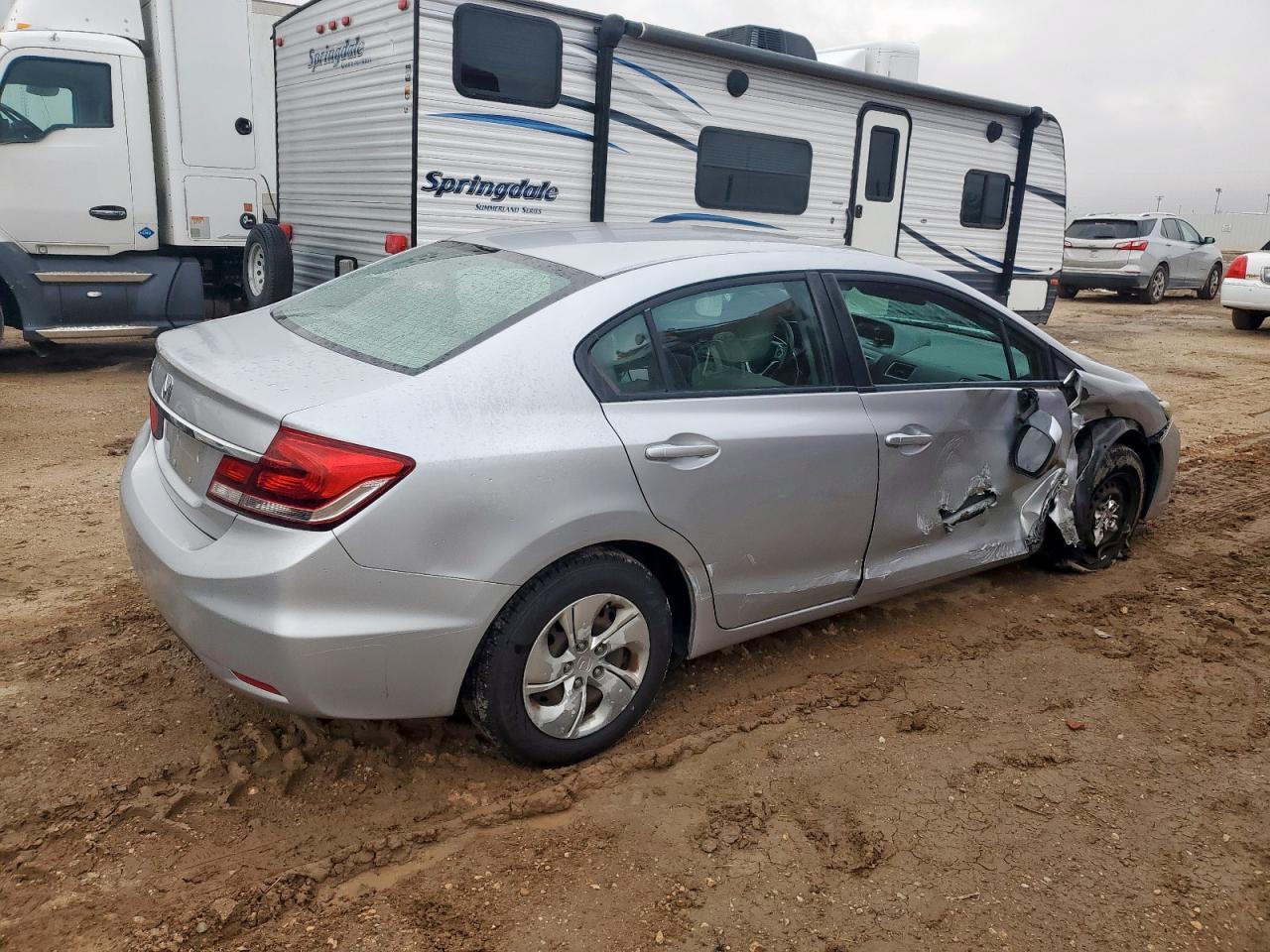 2013 Honda Civic Lx - Фото 3