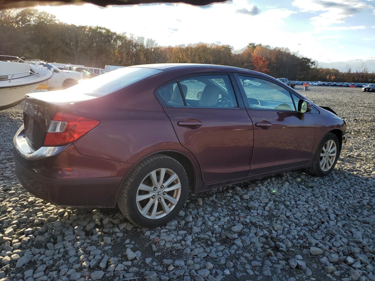2012 Honda Civic Ex - Фото 3