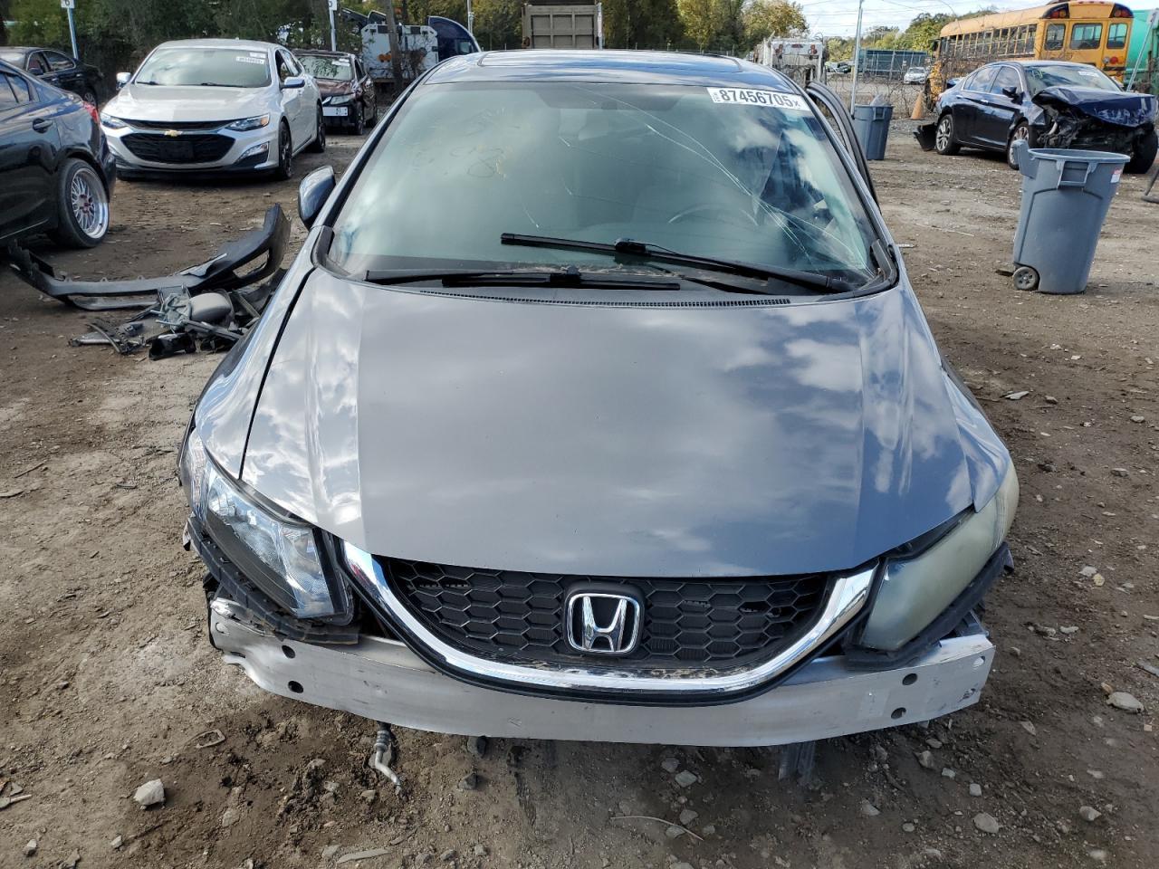 2013 Honda Civic Exl - Фото 5