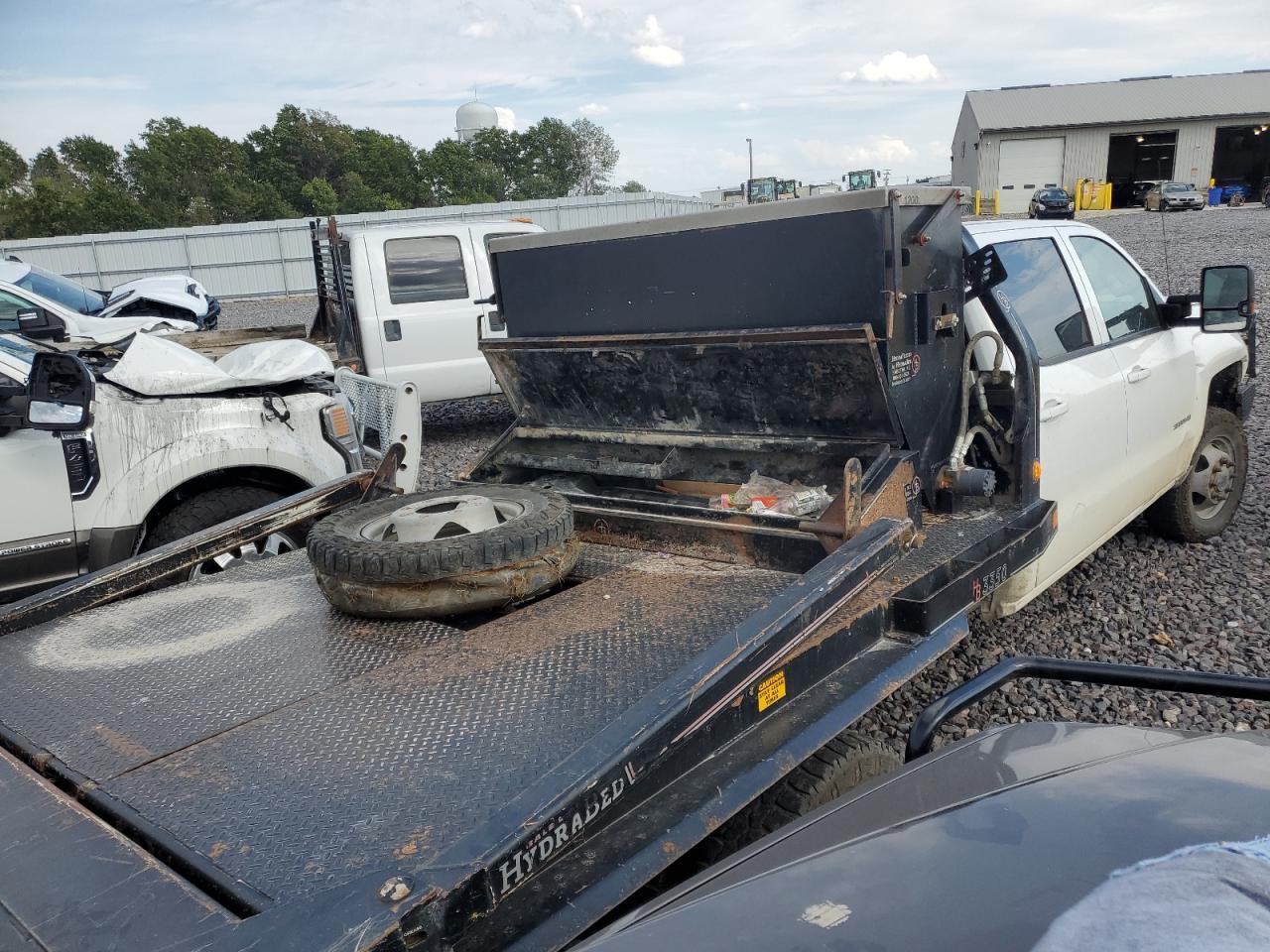 2019 Chevrolet Silverado Flat Bed Truck - Image 3
