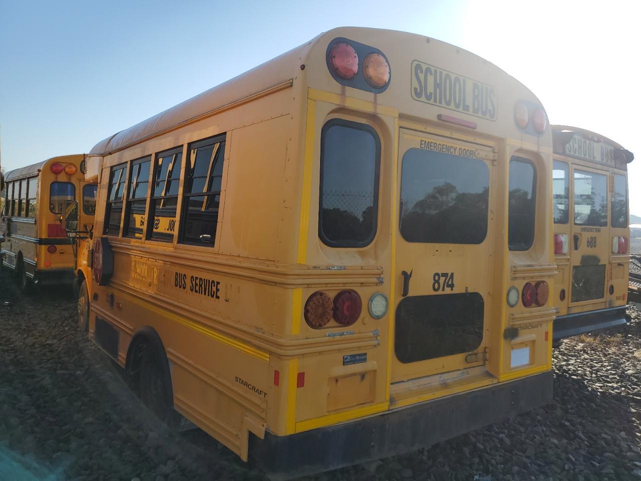 2012 Collins Express G3 - School Bus - Image 3