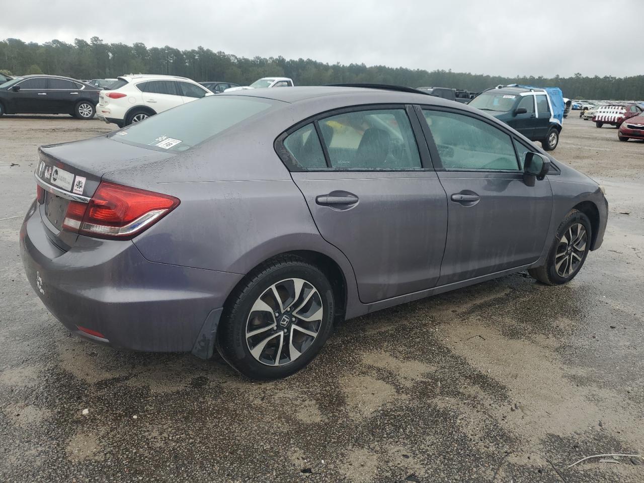 2014 Honda Civic Ex - Фото 3