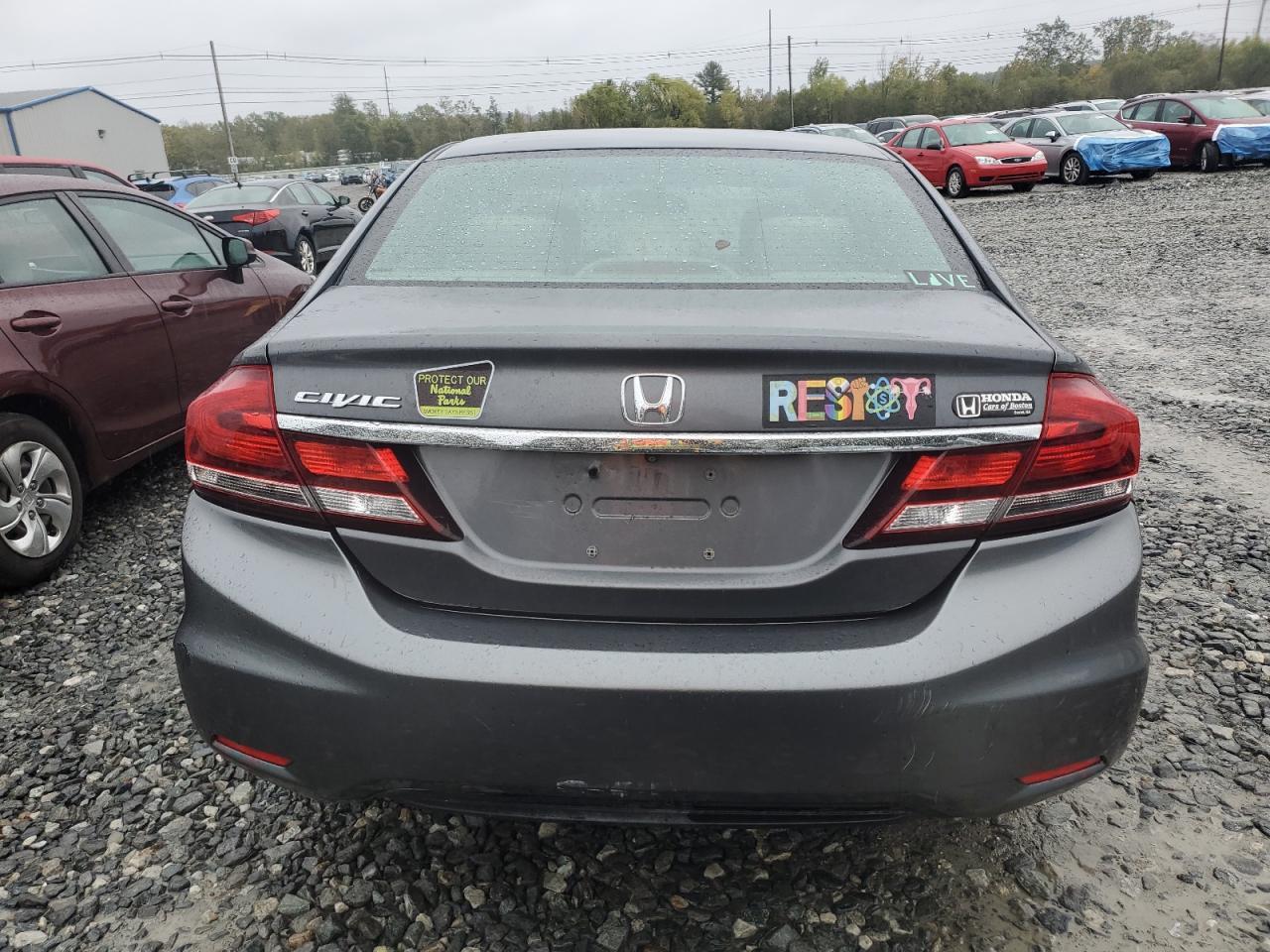 2013 Honda Civic Lx - Фото 6