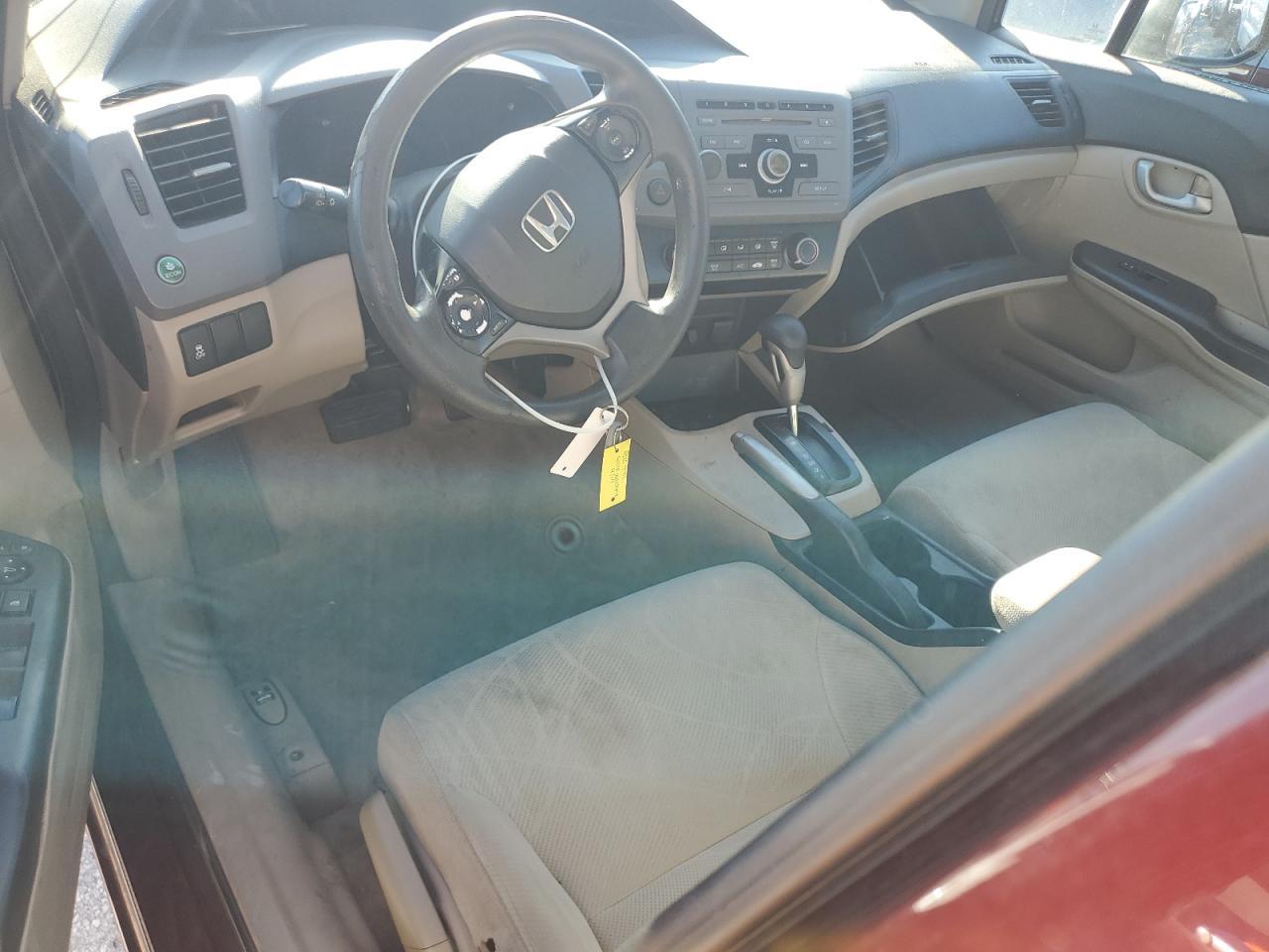 2012 Honda Civic Lx - Фото 7