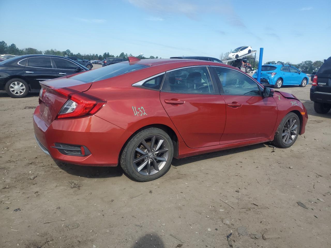 2020 Honda Civic Exl - Фото 3