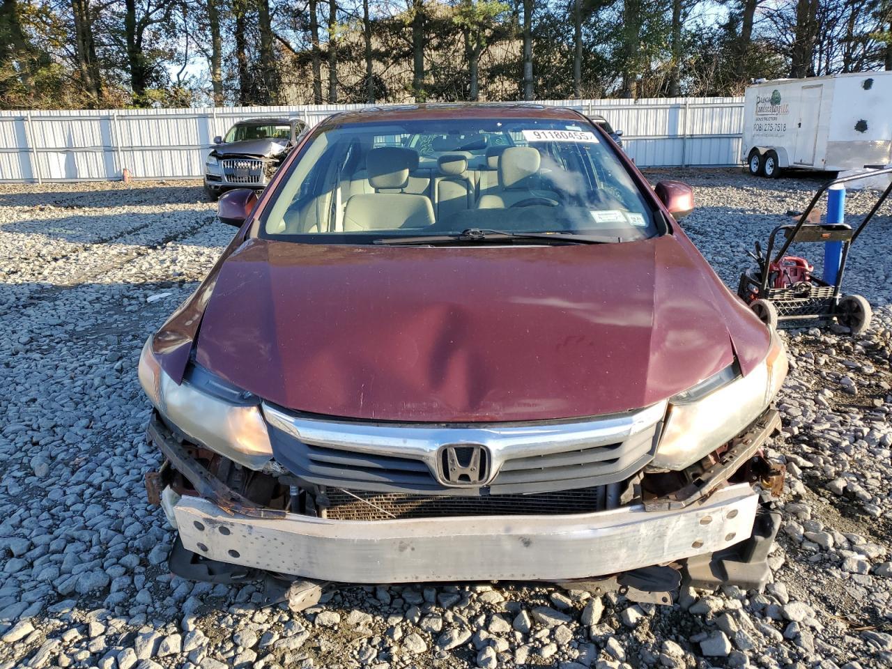 2012 Honda Civic Ex - Фото 5