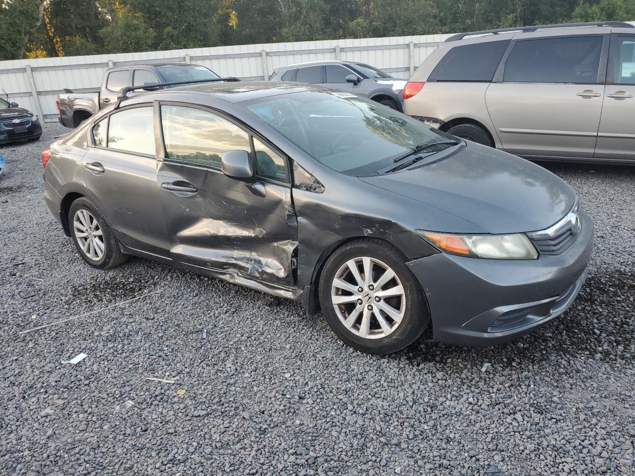 2012 Honda Civic Exl - Фото 4