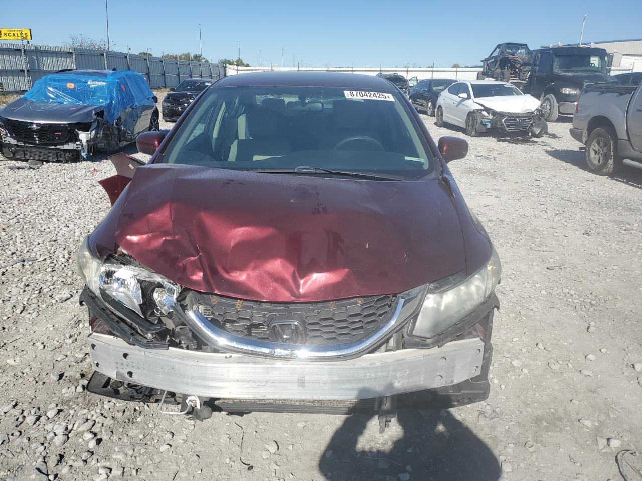 2014 Honda Civic Lx - Фото 5