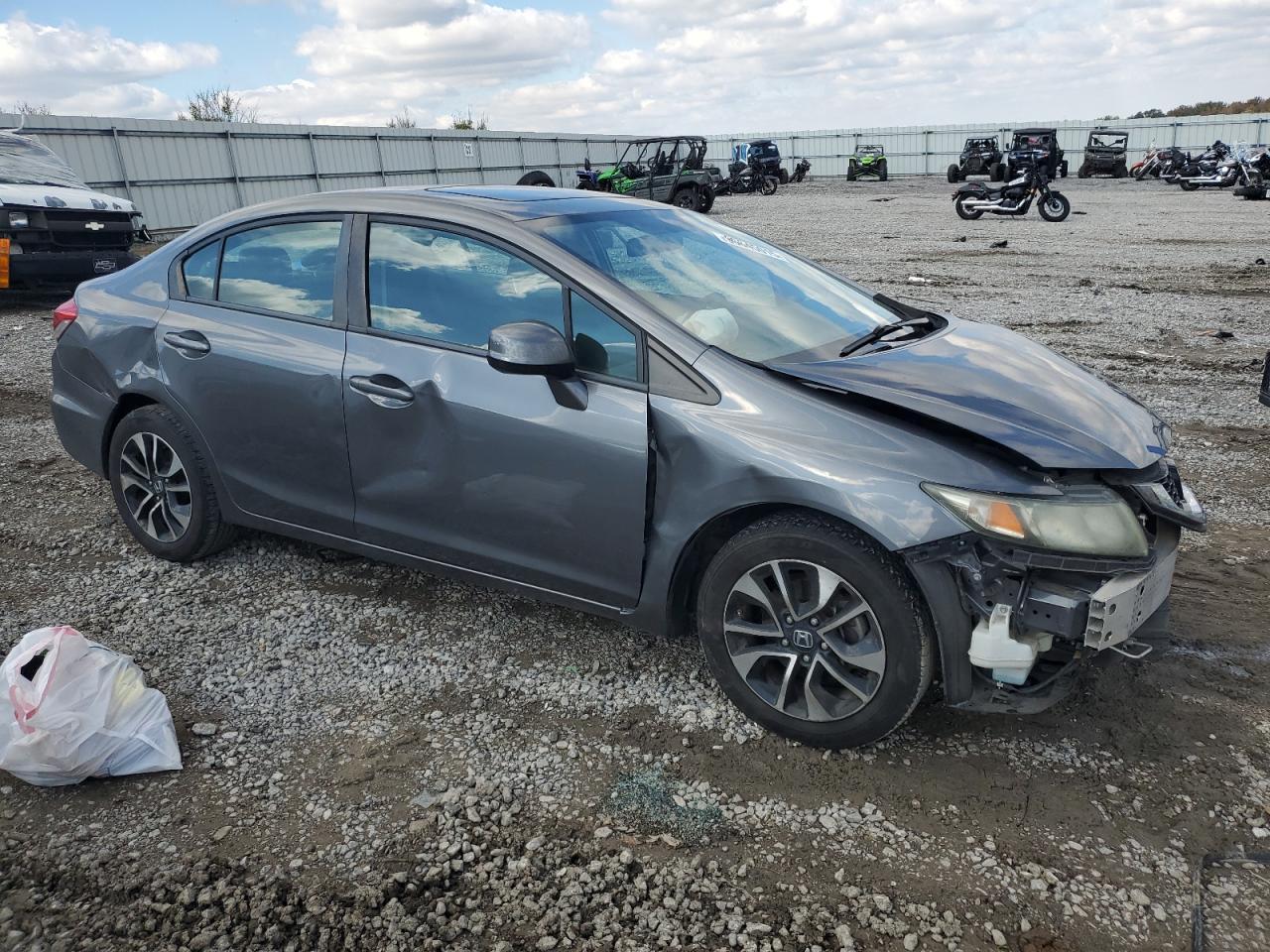 2013 Honda Civic Ex - Фото 4