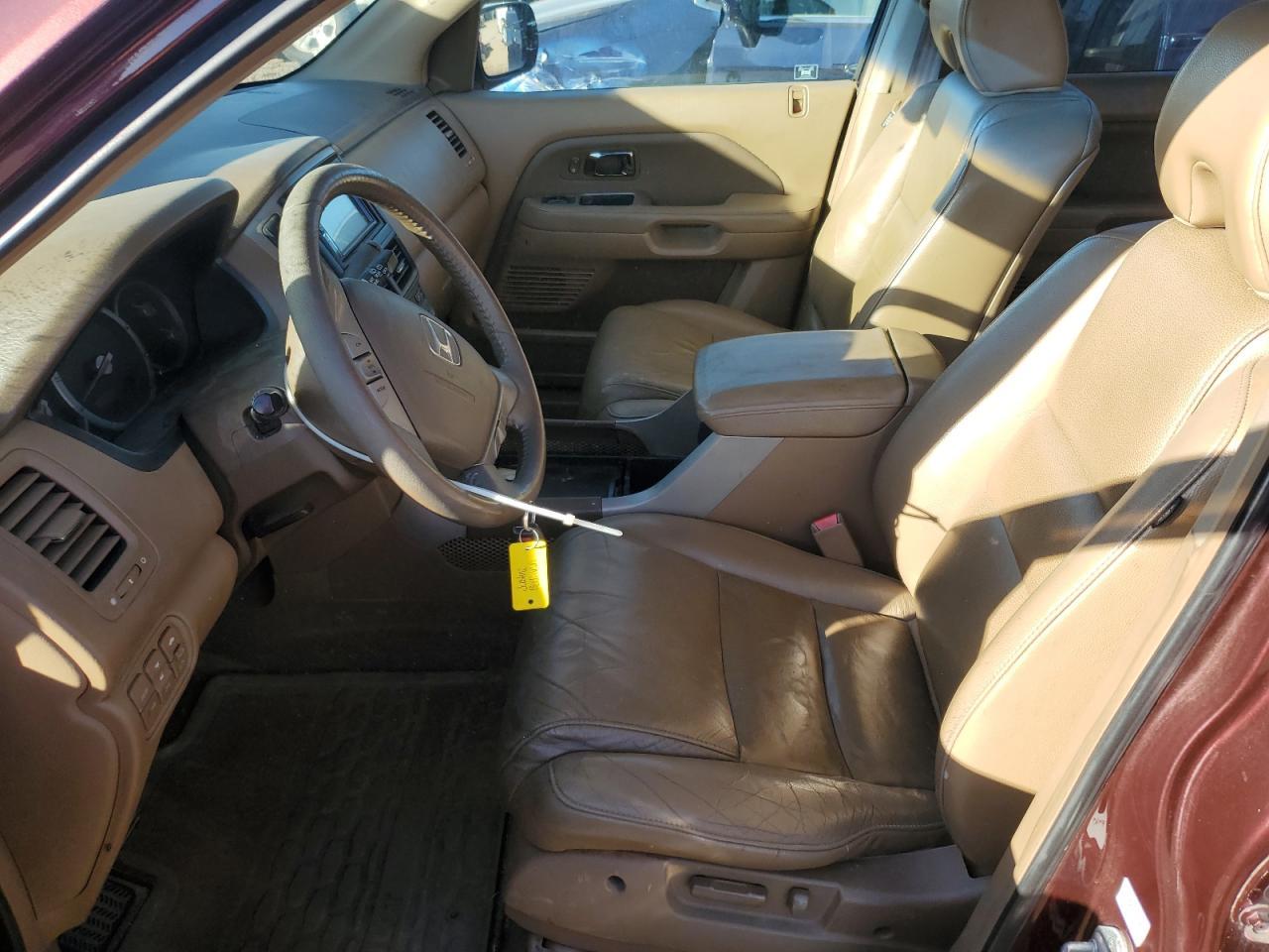 2007 Honda Pilot Exl - Фото 7