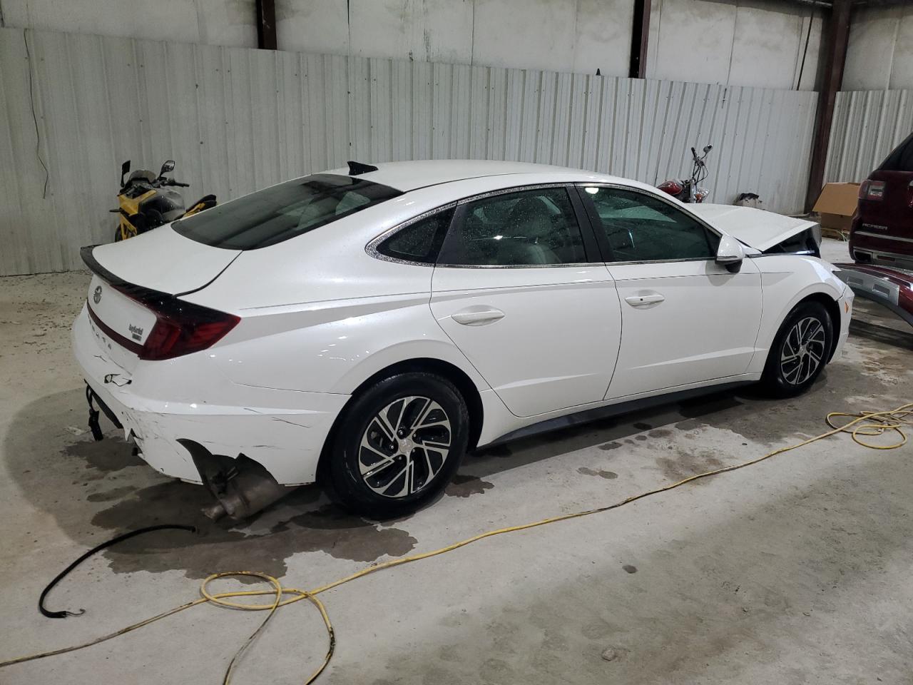 2021 Hyundai Sonata Hybrid Blue - Фото 3