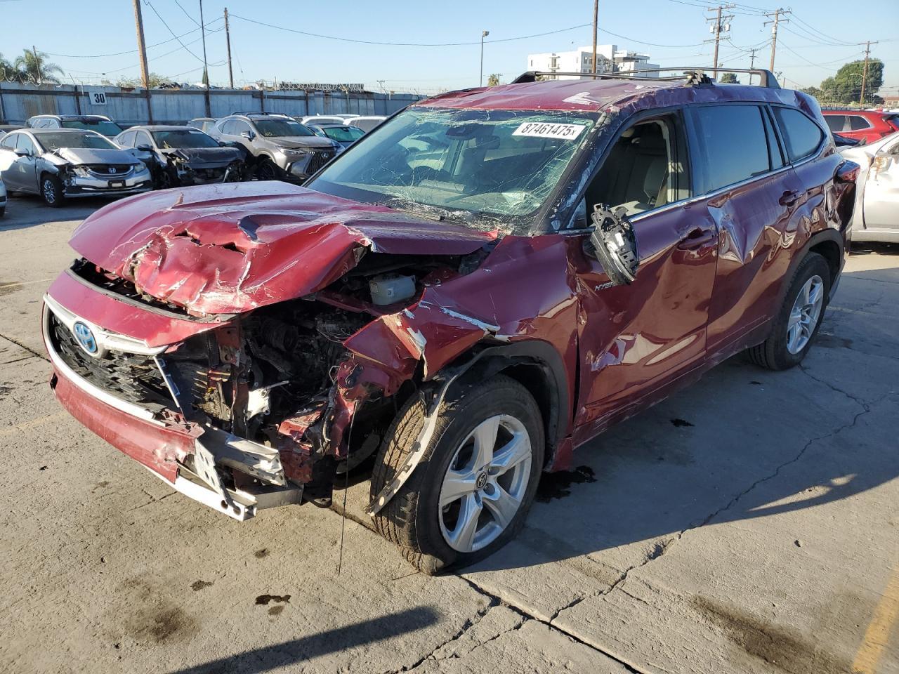 2021 Toyota Highlander Hybrid Le