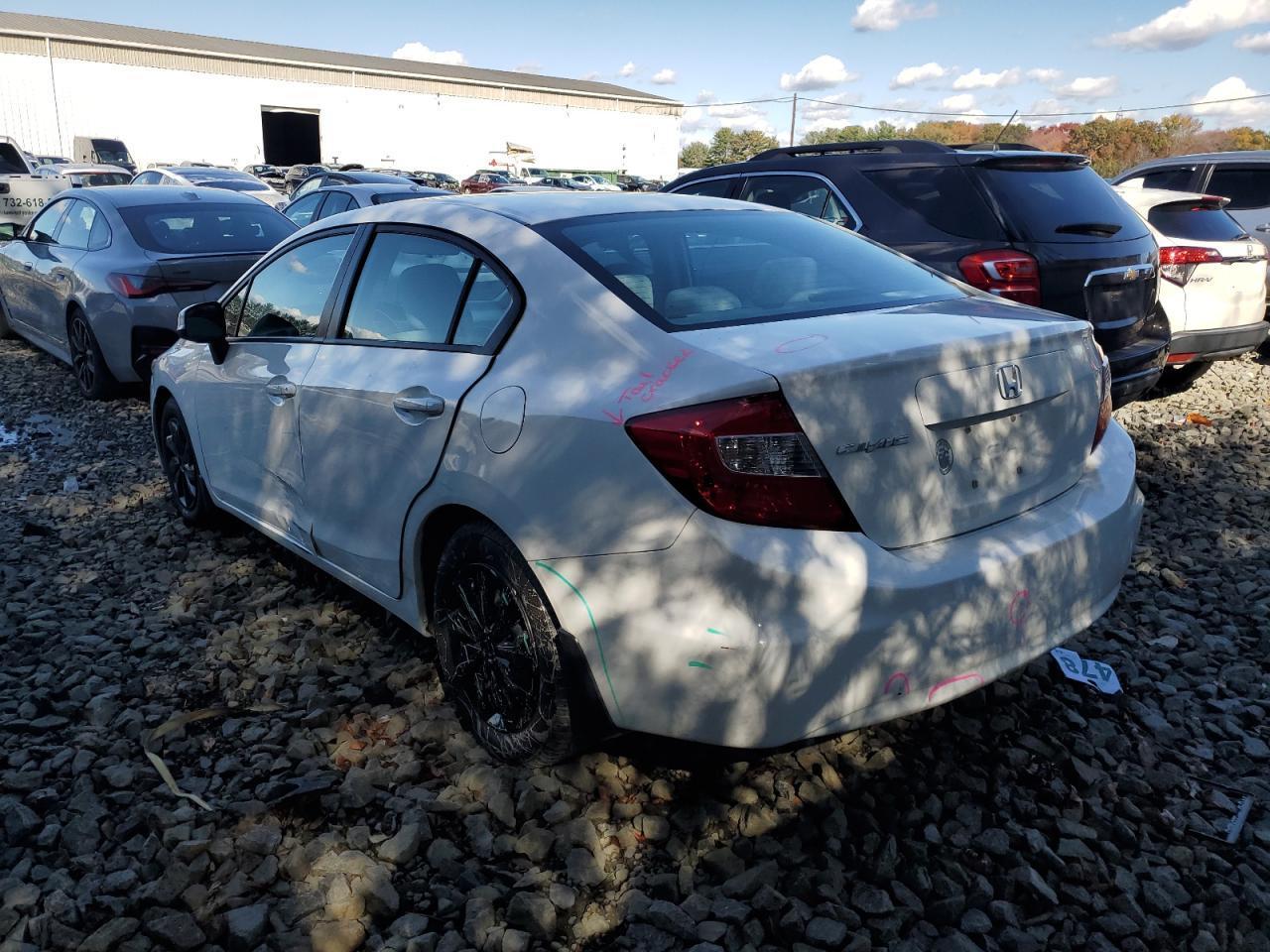 2012 Honda Civic Lx - Фото 2