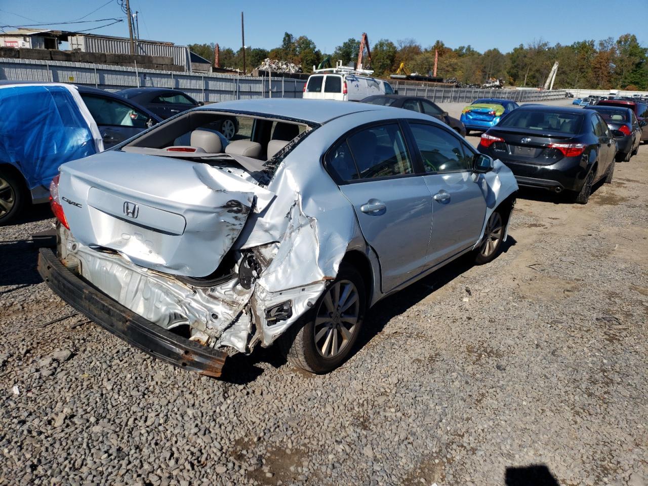 2012 Honda Civic Exl - Фото 3