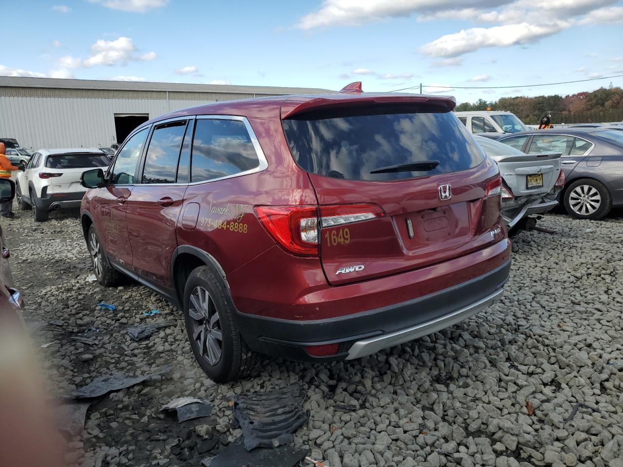 2020 Honda Pilot Exl - Image 2