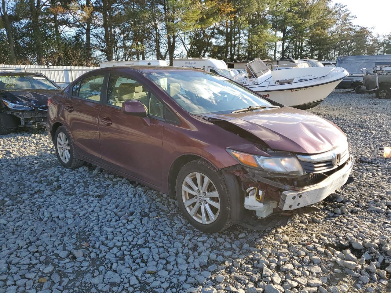 2012 Honda Civic Ex - Фото 4