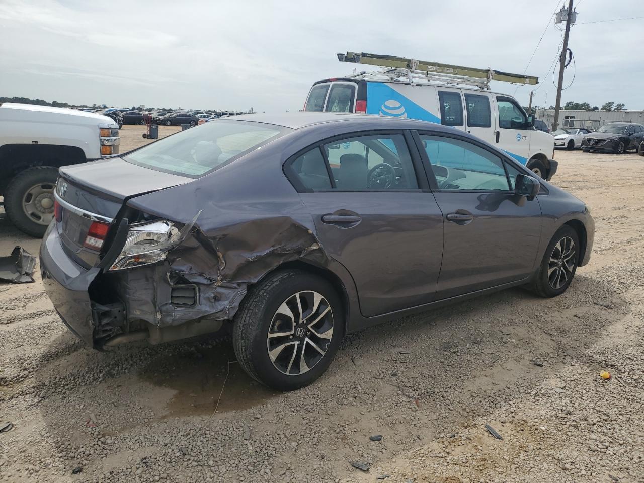 2015 Honda Civic Ex - Фото 3