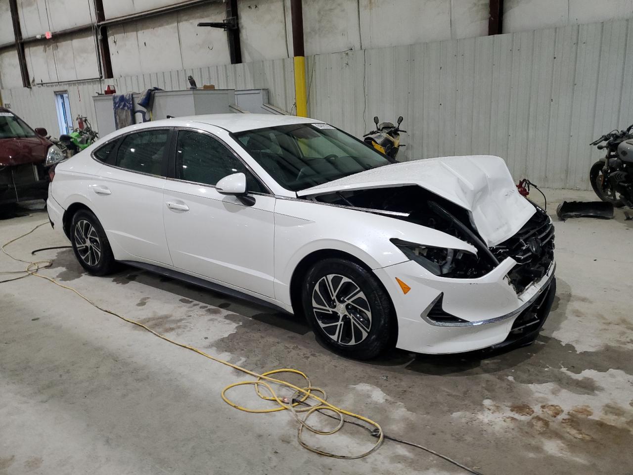 2021 Hyundai Sonata Hybrid Blue - Фото 4