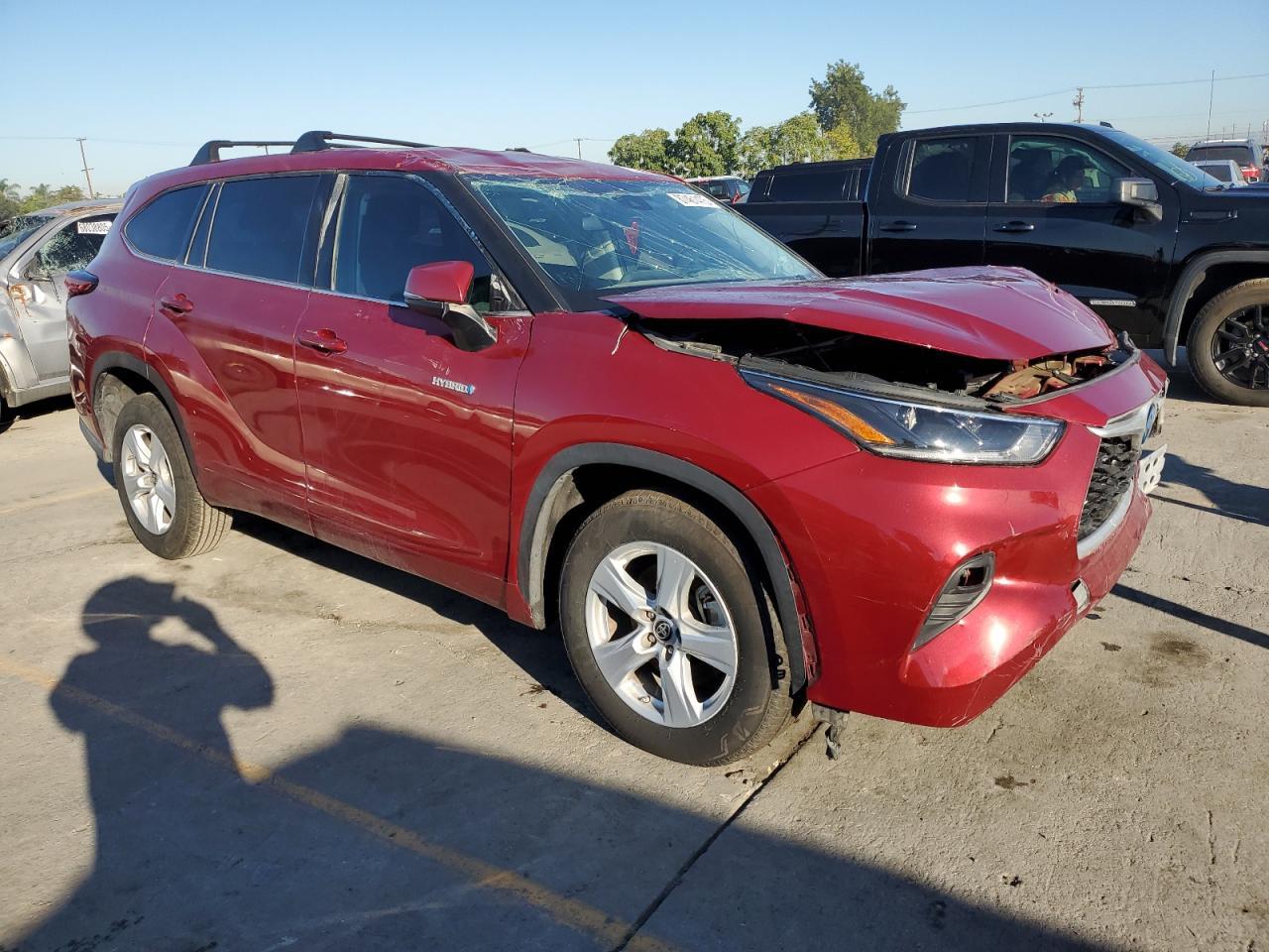 2021 Toyota Highlander Hybrid Le - Фото 4