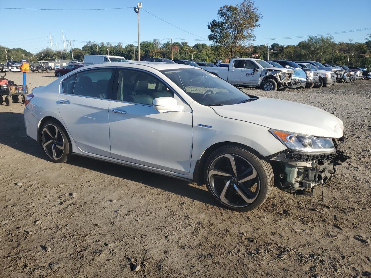 2017 Honda Accord Hybrid Exl - Фото 4