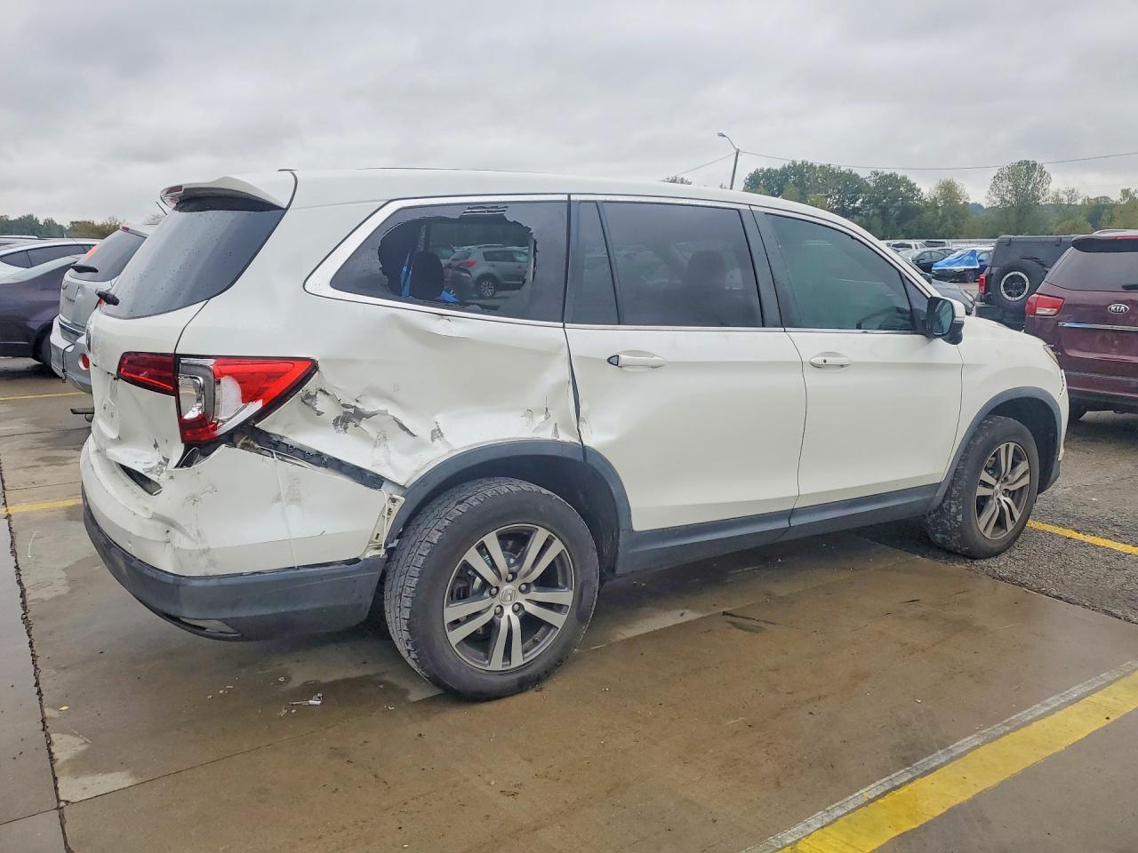 2017 Honda Pilot Ex - Фото 3